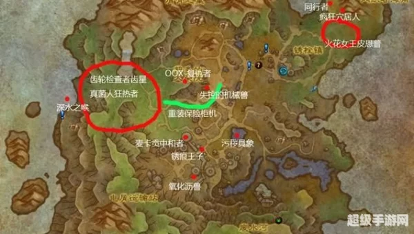 雷神岛稀有精英位置
